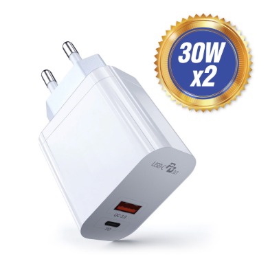 USB PD PPS 30WX2 듀얼 고속충전기 PQ303