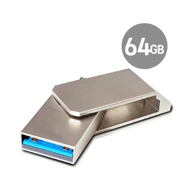 엣지04 64GB C타입 OTG 3.0 USB메모리 PC/스마트폰/태블릿/아이패드 호환